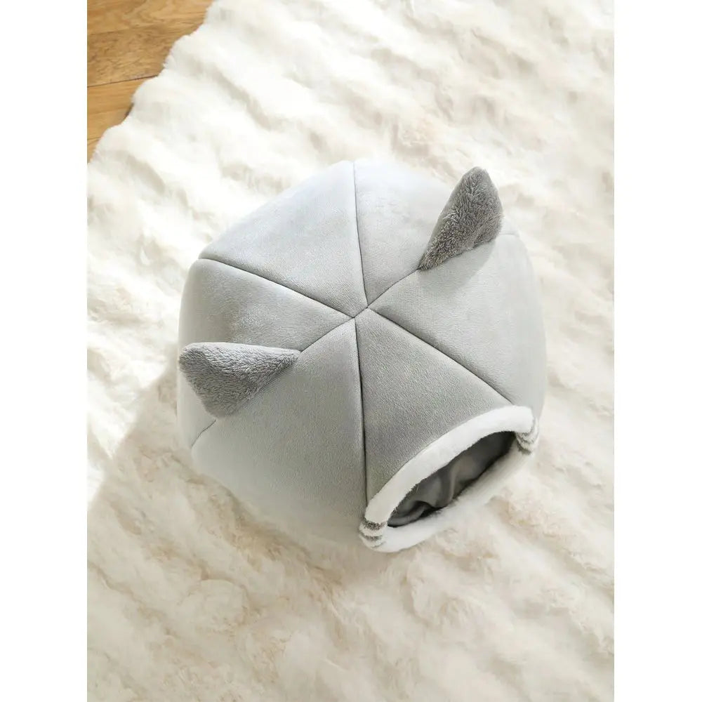 Washable Soft Cat Bed With Non Slip Bottom For Cats
