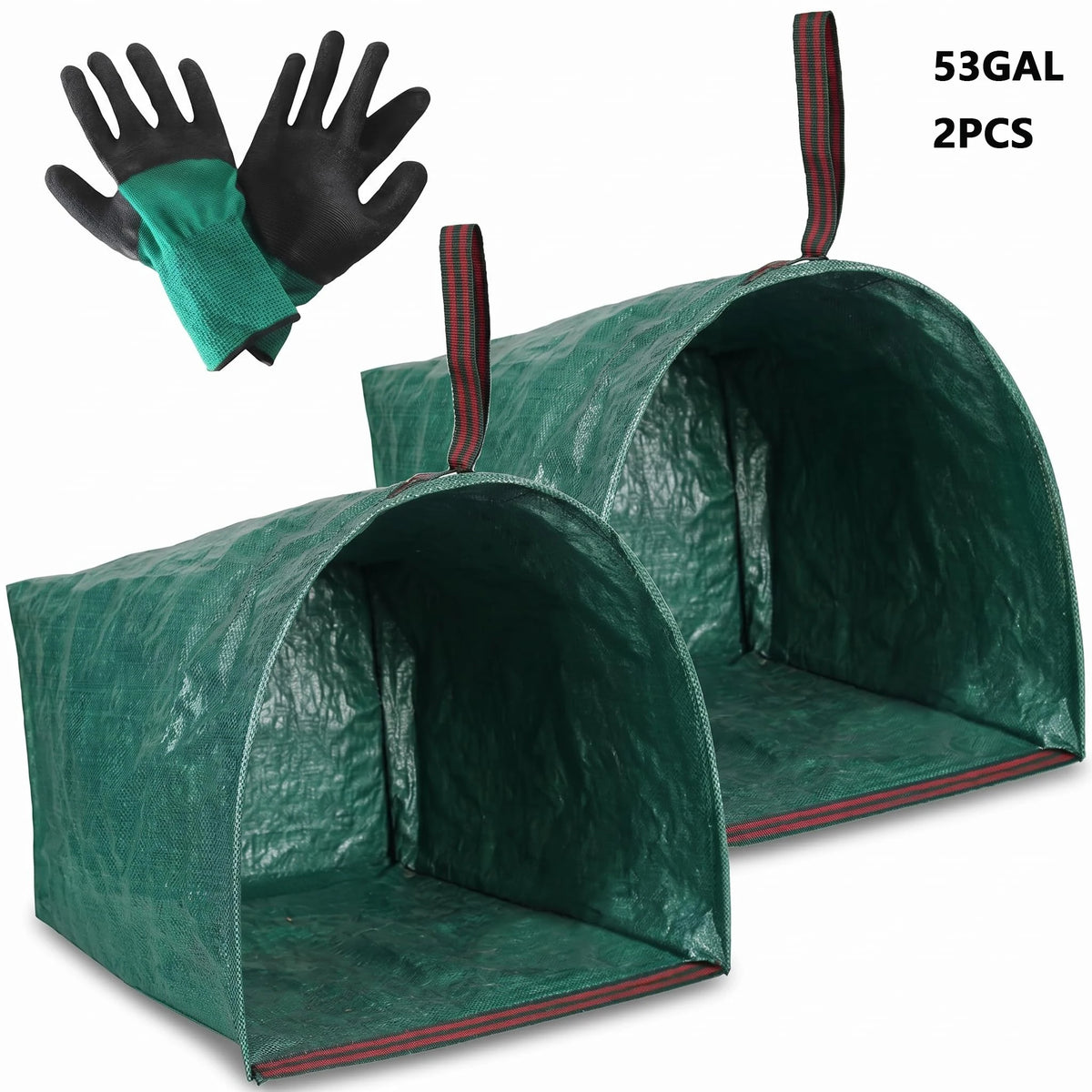 HiMISS Reusable Self Standing Yard Waste Leaf Cleanup Bags