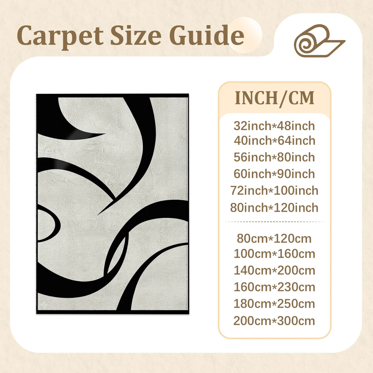 Machine Washable Abstract Velvet Area Rug With Non Slip Backing