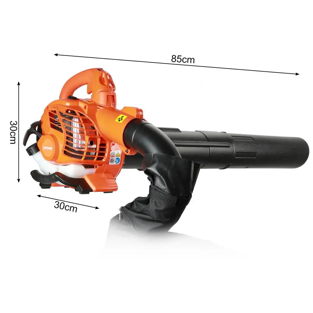Gas Powered Leaf Blower 2-Stroke Handheld Leaf Blower Dual-Purpose Cleaner Air Blower Powerful Wind Snow Blower Gardening Tools