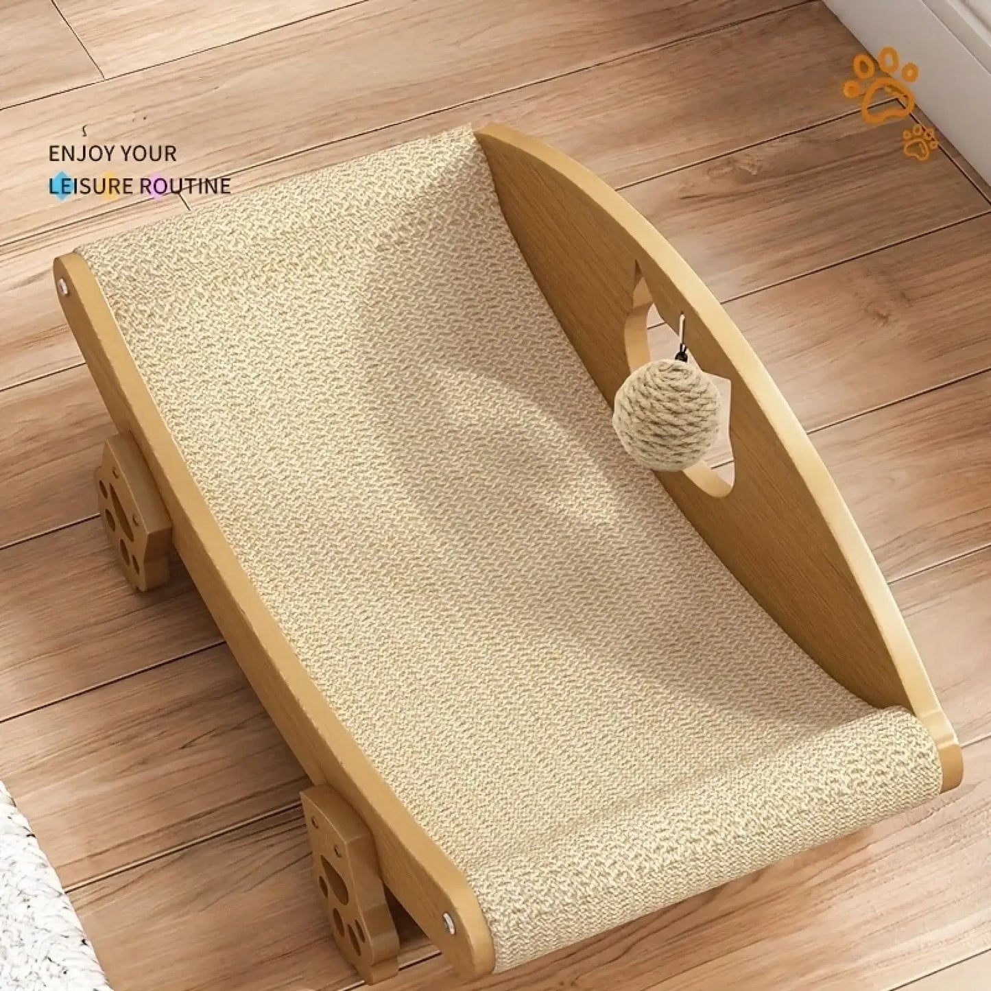 Sisal Scratching Board, Sofa With Sisal Ball Toy, Durable Sofa Suitable Claws, Sisal Scratching Bed Indoor Cats, Scratching Rock