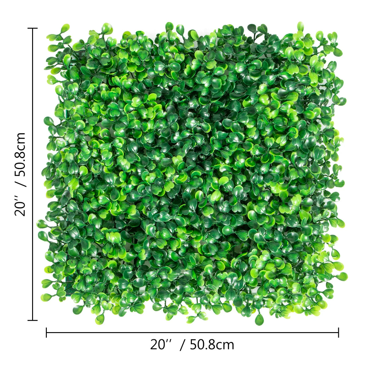 SucceBuy Artificial Boxwood Panel 24pcs 20x20/24x16 in Boxwood Hedge Wall Panels Artificial Grass Backdrop Wall Green Grass