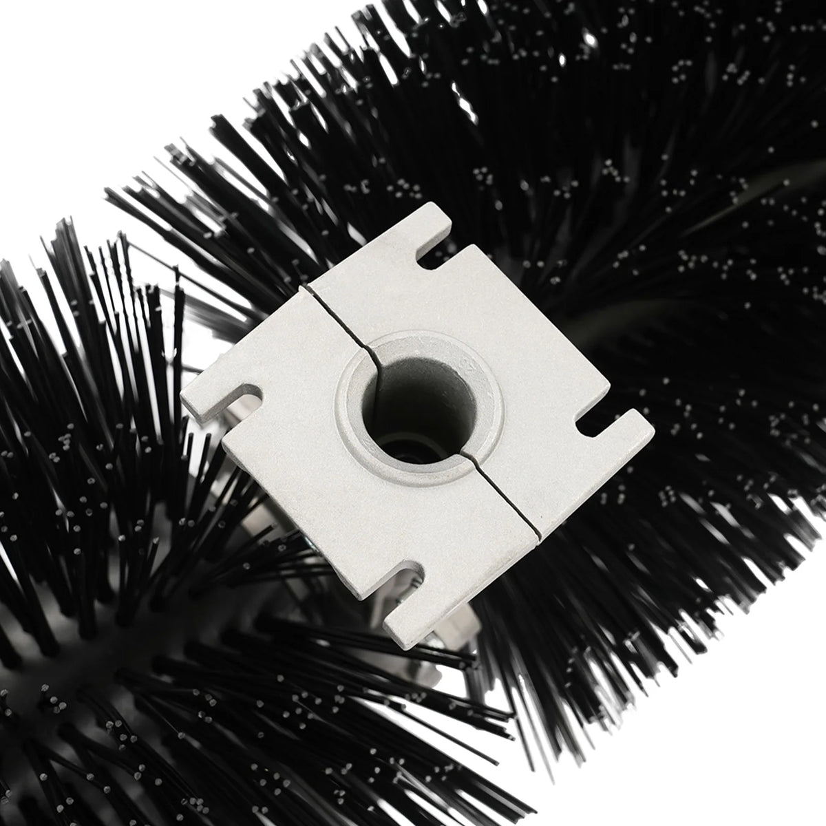 Lawn Mower Broom Head Sweeper, Rolling Brush Head, Grass Brush Snow Blower Attachment for Sweeping Snow in Gardens