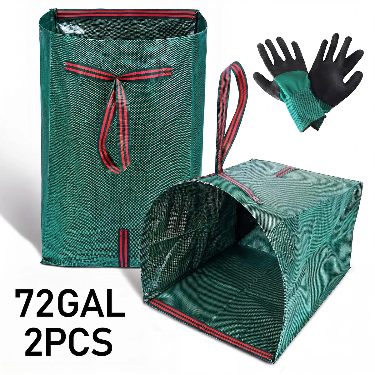 HiMISS Reusable Self Standing Yard Waste Leaf Cleanup Bags