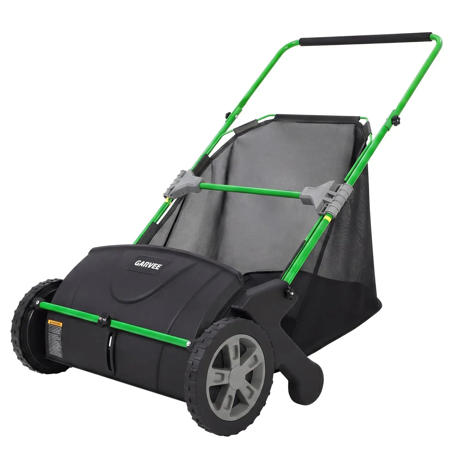 HiMISS Manual Lawn Sweeper For Yard Leaf And Grass Collection