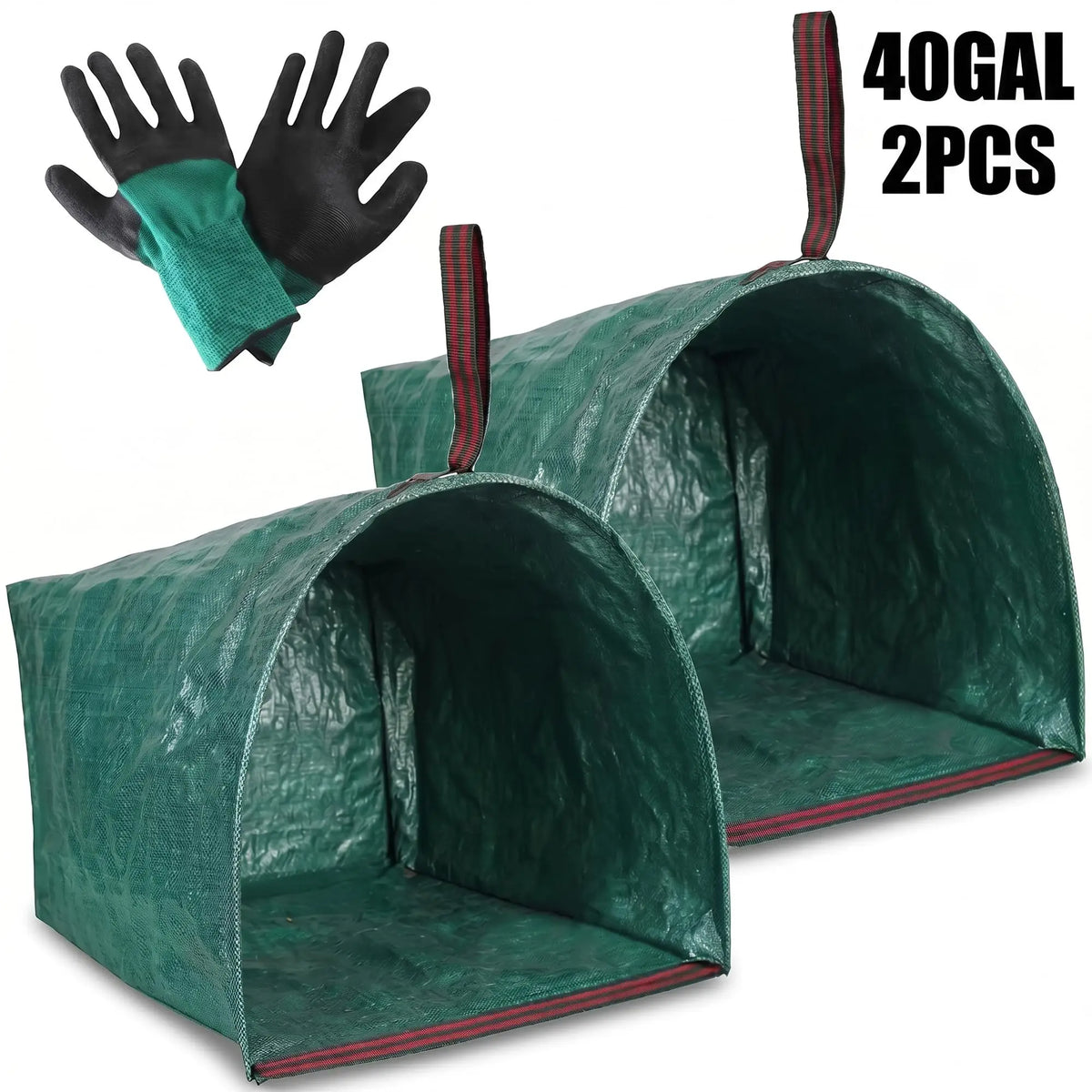 HiMISS Reusable Self Standing Yard Waste Leaf Cleanup Bags