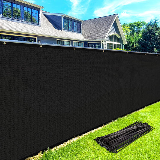 Sunshade Net, Privacy Fence Screen, Outdoor Gap Filling Sunshade Net Multi-Purpose Sail Net with High Toughness and Air Permeability, Reinforced Corners with Brass Buckles, Suitable for Dog House Canopies.