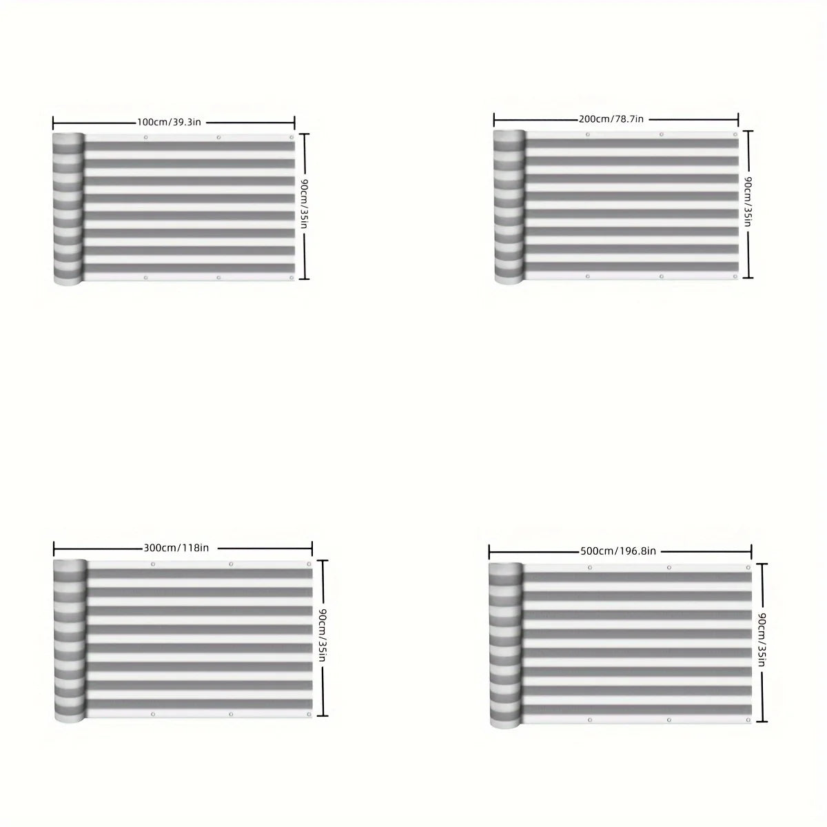 Outdoor Sun Shade Net, Sun Shade Net, Privacy Fence Screen, Tightly Woven Uv-Resistant Net with Copper Fasteners Reinforced at Corners, Suitable for Patios and Pergolas
