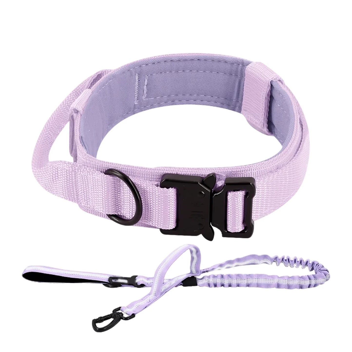 Petravel Adjustable Tactical Nylon Dog Collar Quick Release Buckle