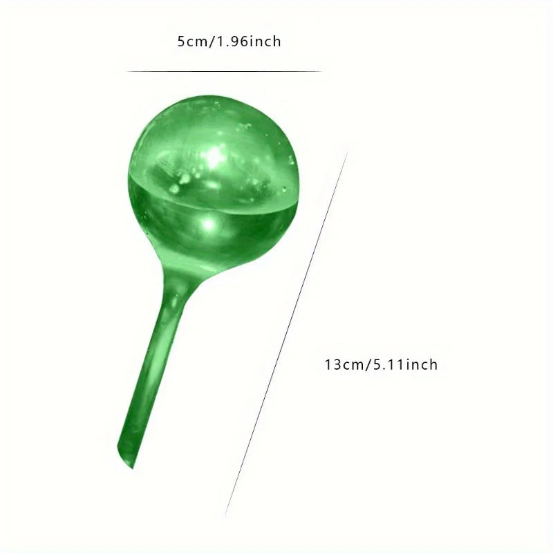 10PCS Clear Plant Watering Globes Automatic Drip Irrigation System Garden Indoor Outdoor Plant Watering Balls Devices Supplies