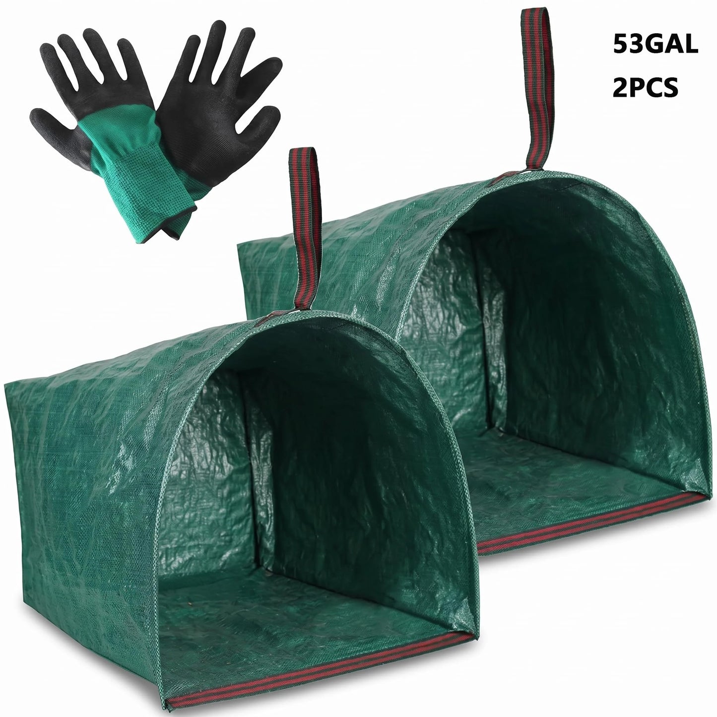 HiMISS Reusable Self Standing Yard Waste Leaf Cleanup Bags