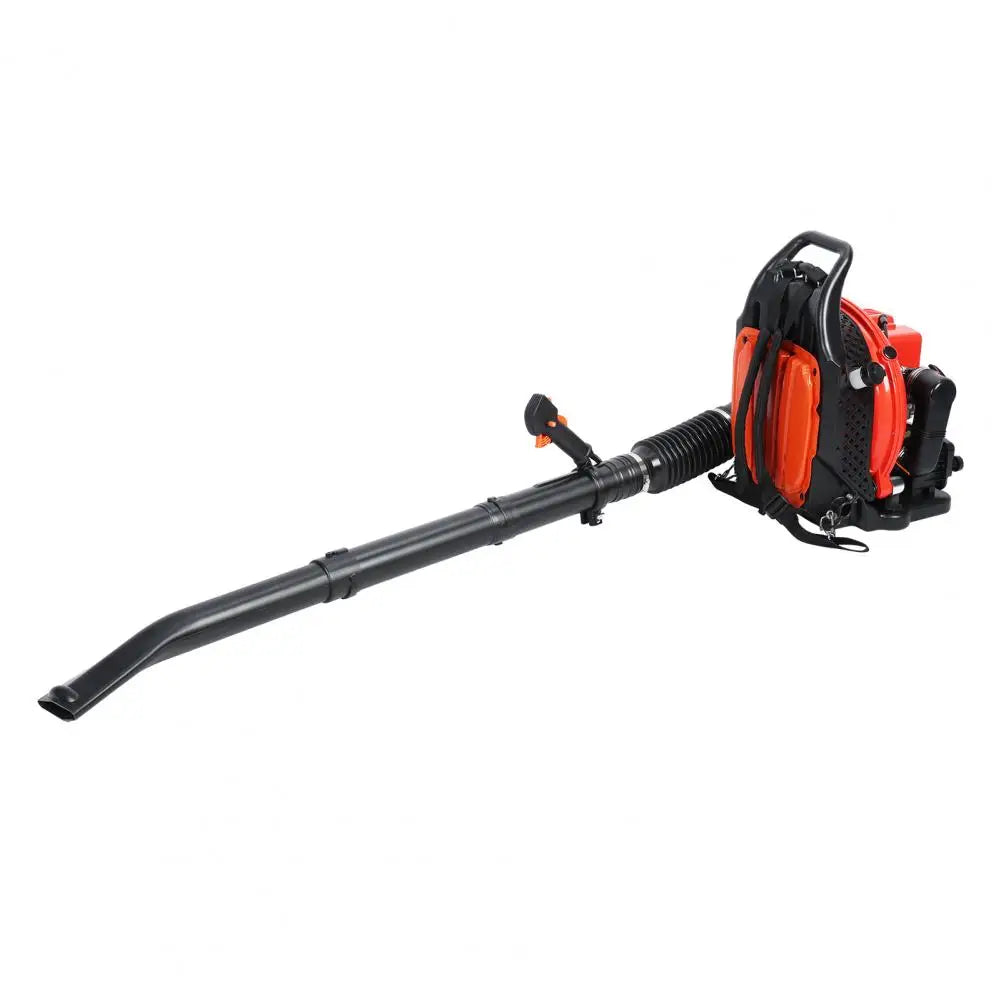 63CC Gas Powered Backpack Leaf Blower, 665CFM 2-Stroke Snow Blower Leaf Blowers Garden Power Tool for Lawn Care Yard Dust Debris