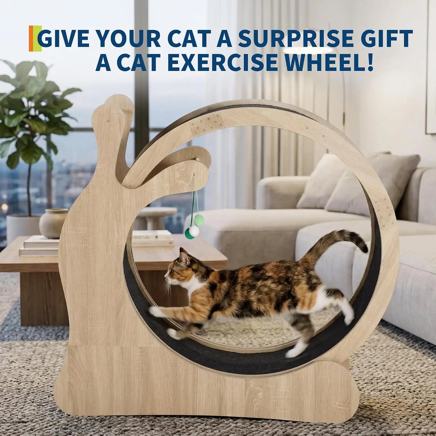 6In1 Cat Treadmill Running Wheel And Climbing Frame