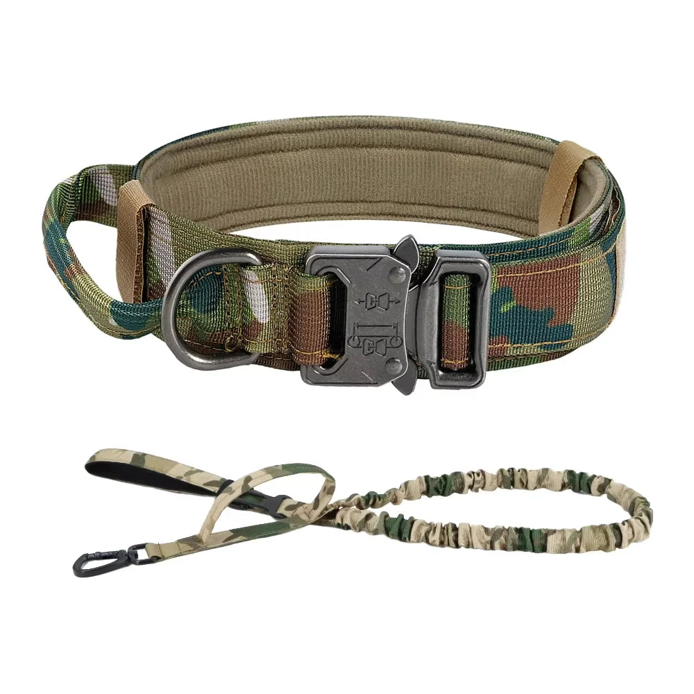 Petravel Adjustable Tactical Nylon Dog Collar Quick Release Buckle