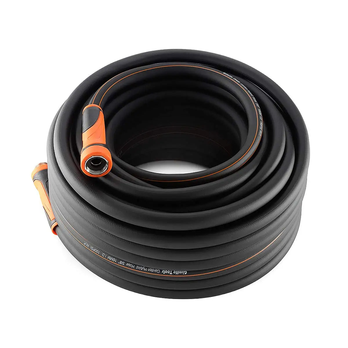 Giraffe Tools Garden Hose 5/8", Water Hose Heavy Duty, Flexible, Lightweight Hybrid Hose with Swivel Handle, 5-100ft Male to Female Fittings, Burst 600 PSI, Short Leader Hose