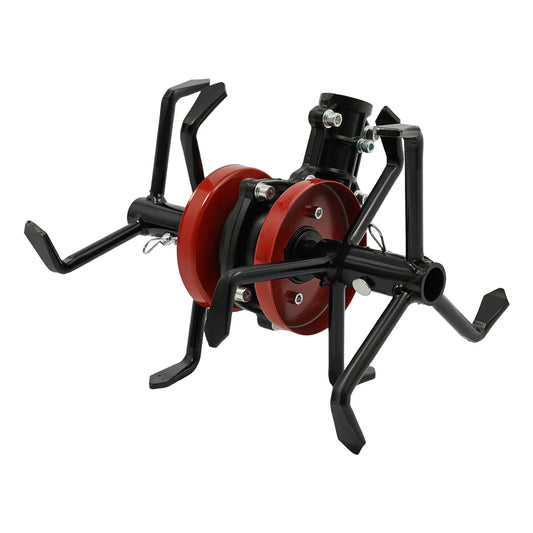 Cultivator Wheel Six Claw Weeding Tool Garden Cultivator Weeder Durable Efficient for Home Garden Soil Loosening Small Farm Use