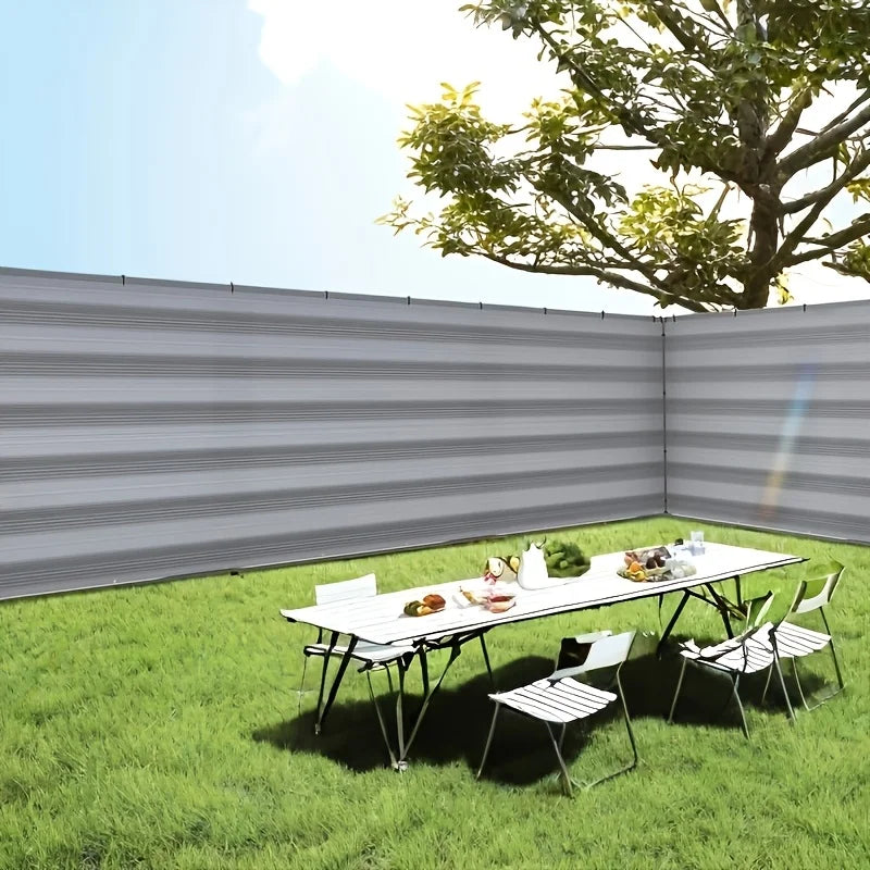 Outdoor Sun Shade Net, Sun Shade Net, Privacy Fence Screen, Tightly Woven Uv-Resistant Net with Copper Fasteners Reinforced at Corners, Suitable for Patios and Pergolas
