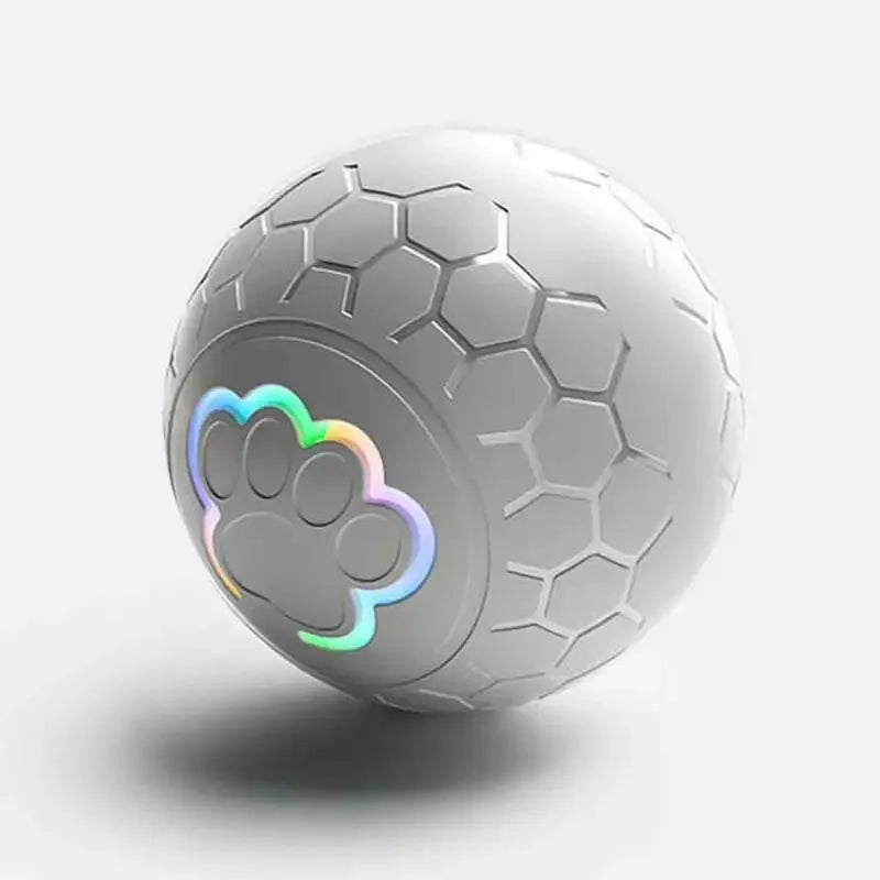 Smart Electronic Dog Toy Ball With Automatic Rolling RGB Lights