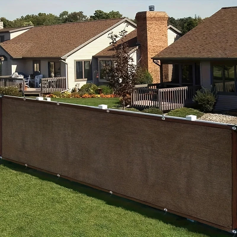 Plant Sunshade Nets, Outdoor Sunshade Nets, Sunshade Nets, High-Density Polyethylene Mesh with Copper Grommets, Uv-Resistant, Breathable and Light-Blocking, Suitable for Greenhouses, Lawns, Pavilions and Terraces
