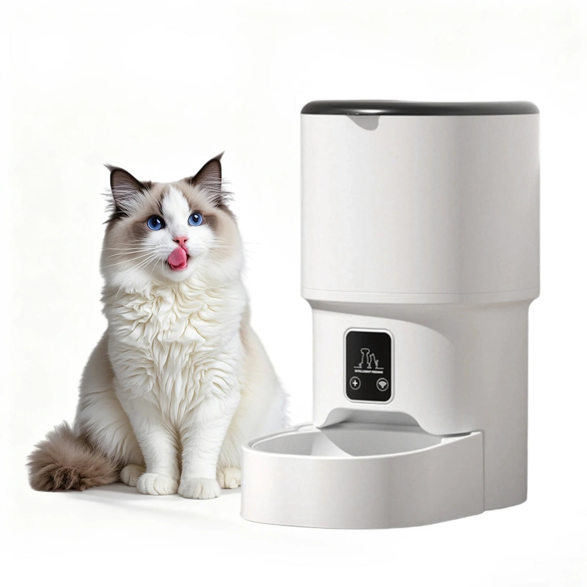 HiMISS Automatic Pet Feeder With Timer And Portion Control