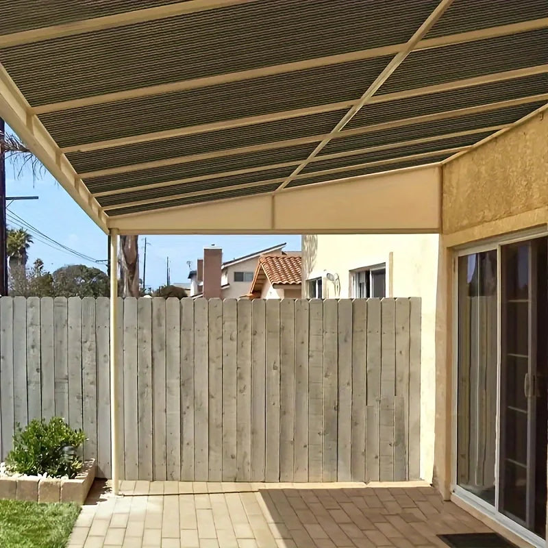 Shaded Outdoor Patios, Privacy Fence Screens, Outdoor Gap Shade Nets, High-Density Woven Shade Cloth with Brass Grommets, Uv-Resistant, Breathable and Evenly Woven, Suitable for Backyards, Gardens and Lawns