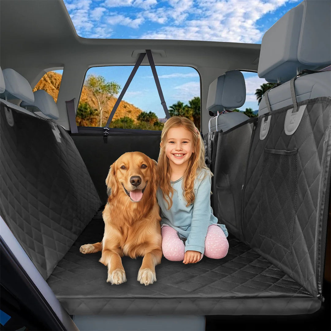 Bingopaw Waterproof Dog Car Seat Cover Travel Hammock