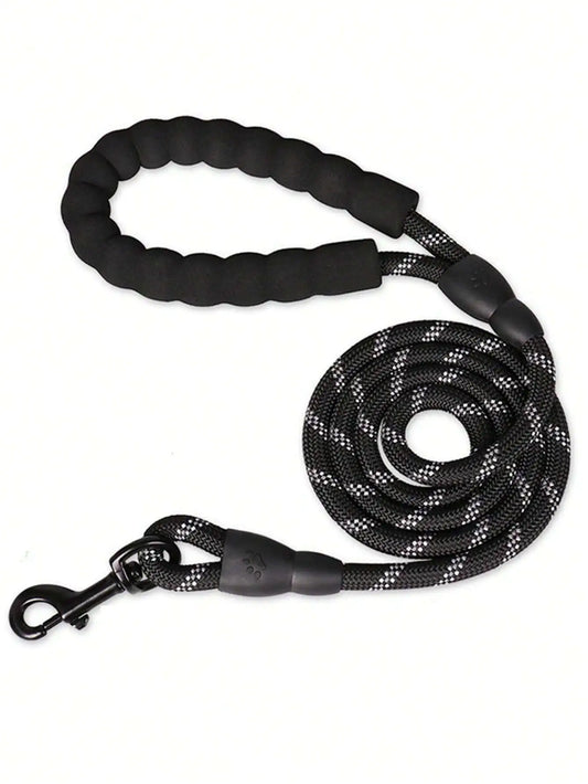 Reflective Nylon Pet Leash With Comfortable Foam Handle