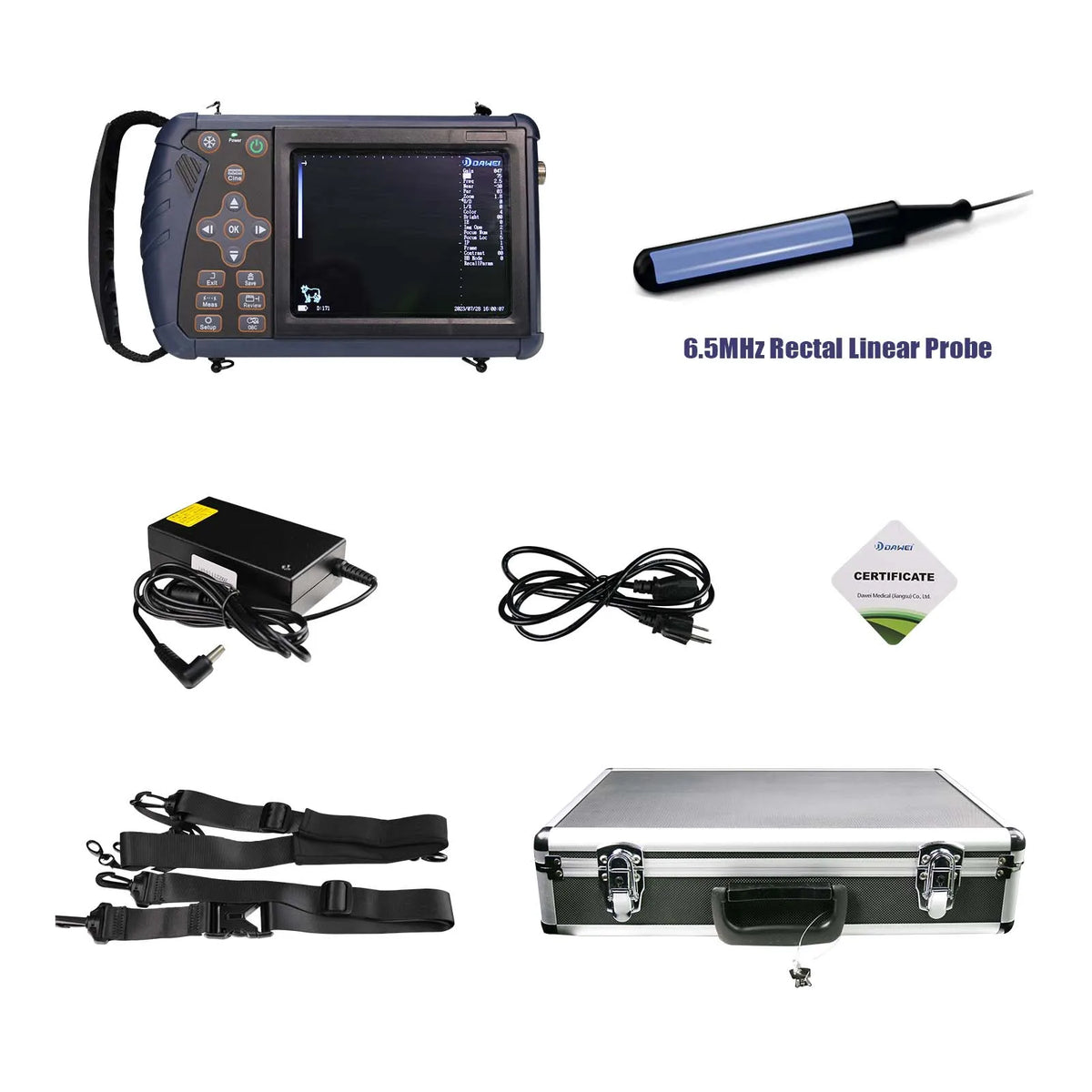 Dawei Portable Veterinary Ultrasound Scanner For Livestock