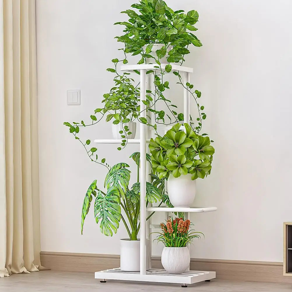 4 Tier Plant Stand Indoor, Tiered Flower Pot Holder Shelf Plants Display Shelving Unit For Living Room Garden Balcony Bedroom