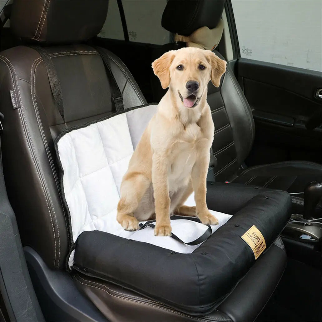 BINGOPAW Waterproof Dog Car Seat Cushion Mat With Safety Belt