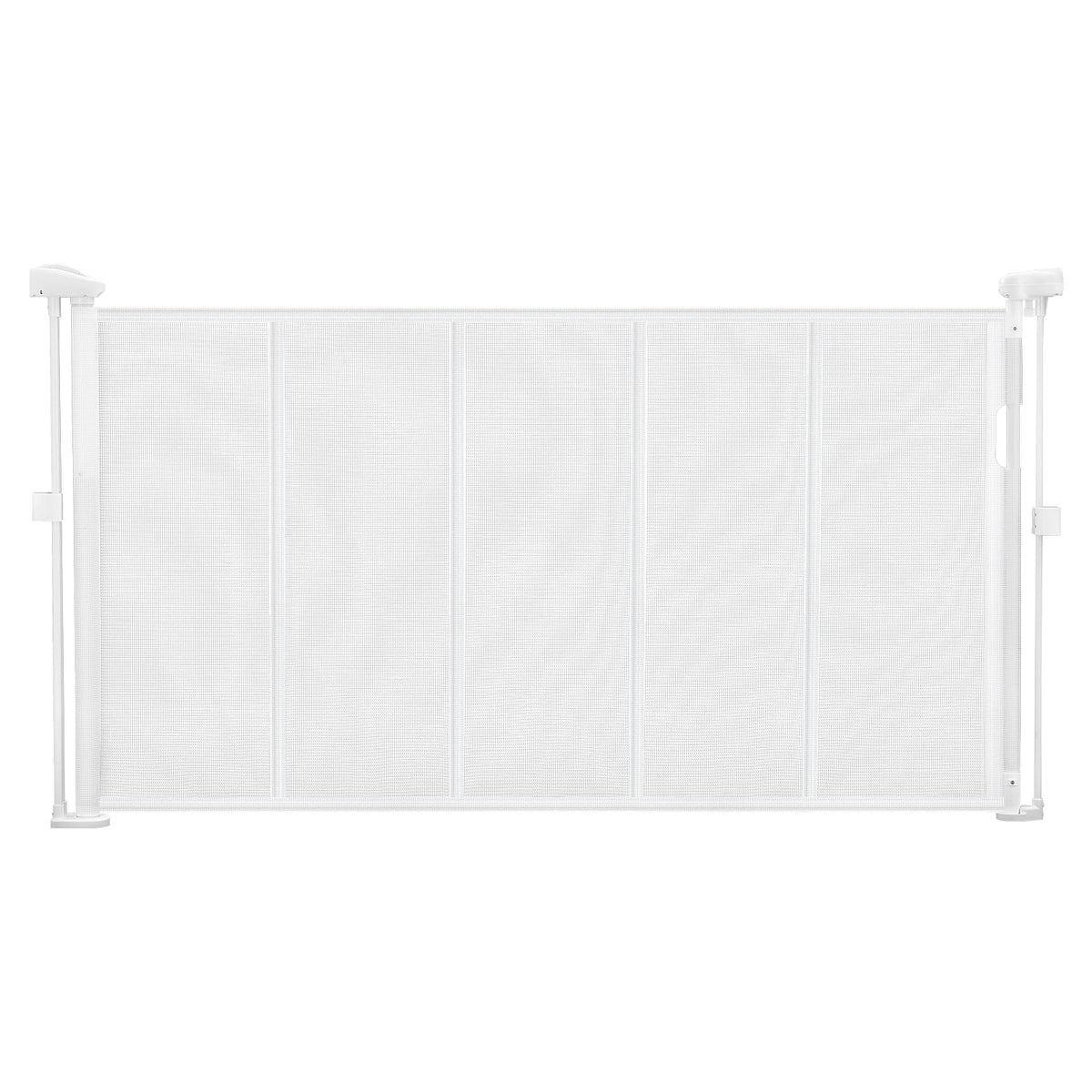 SucceBuy Retractable Baby Gate Extends up to 55/71/110 inch Wide Retractable Gate for Kids or Pets for Indoor Stairs Doorways