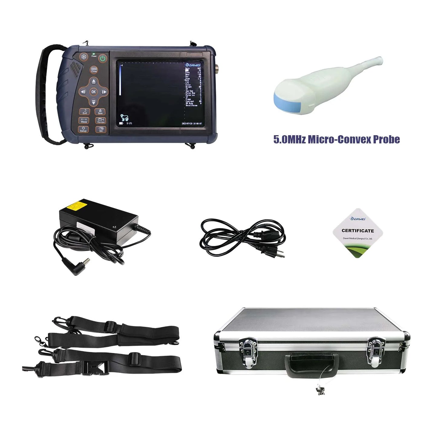 Dawei Portable Veterinary Ultrasound Scanner For Livestock