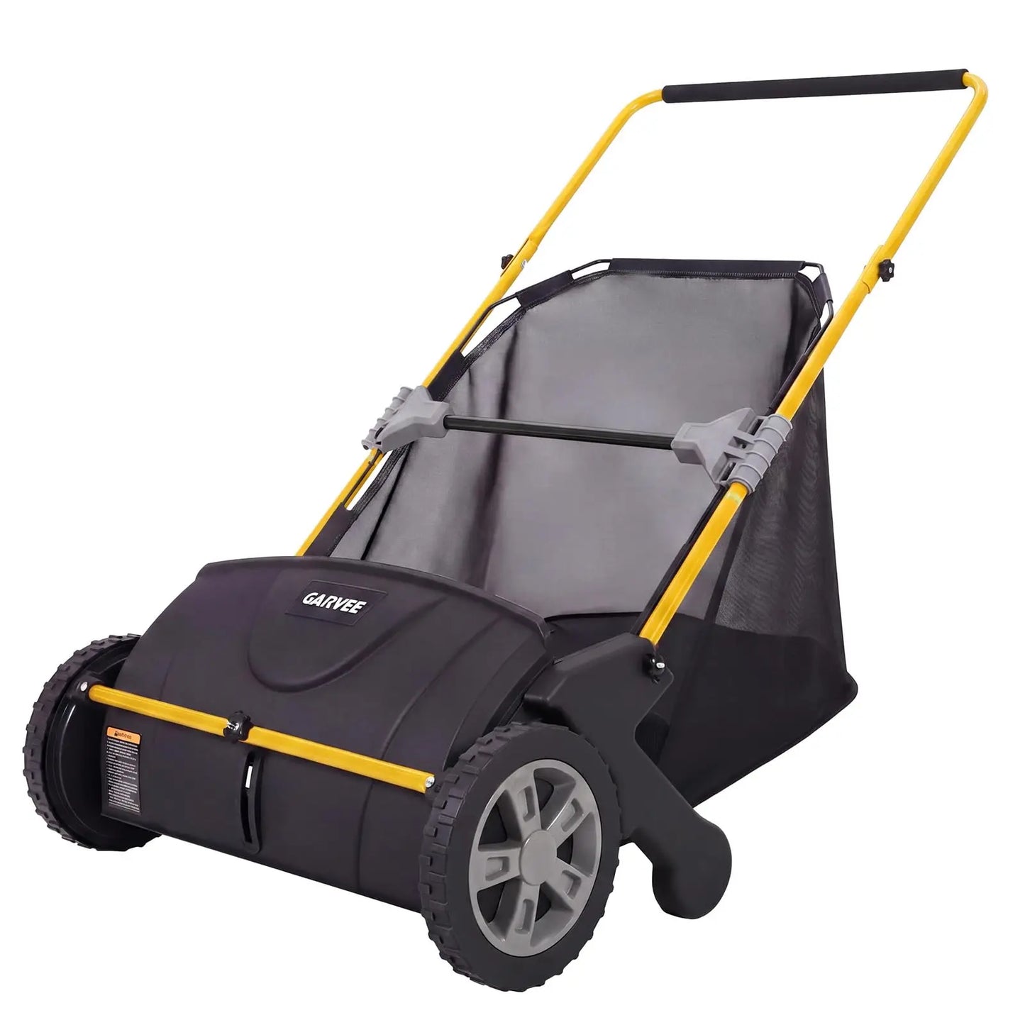 HiMISS Manual Lawn Sweeper For Yard Leaf And Grass Collection