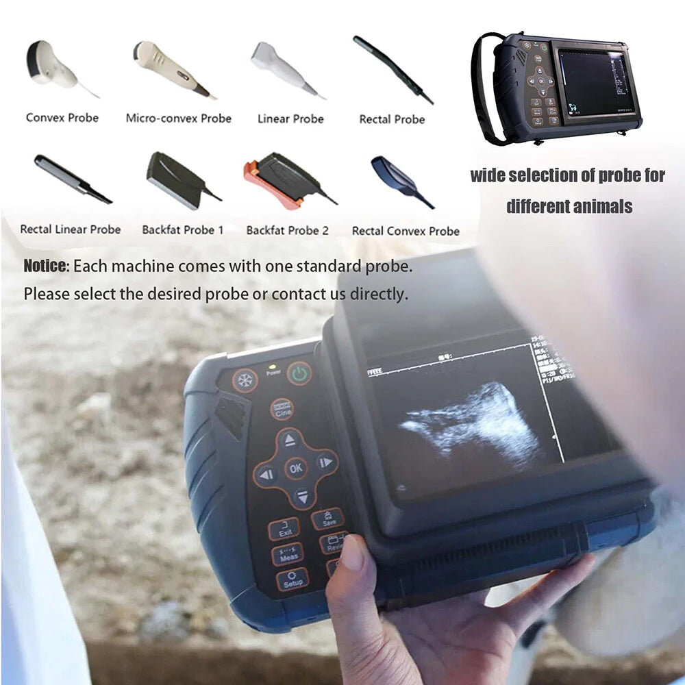Dawei Portable Veterinary Ultrasound Scanner For Livestock