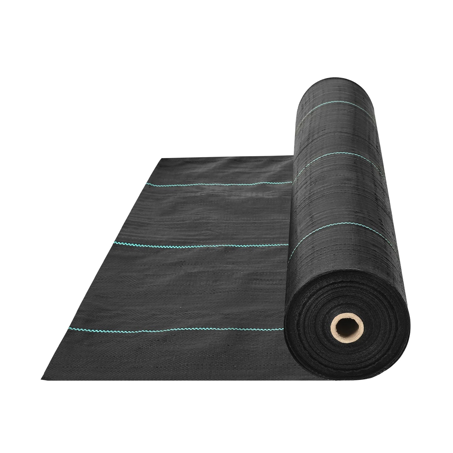 SucceBuy Weed Barrier Landscape Fabric Heavy Duty Garden Fabric Woven PP Weed Control Driveway Geotextile Fabric for Landscaping