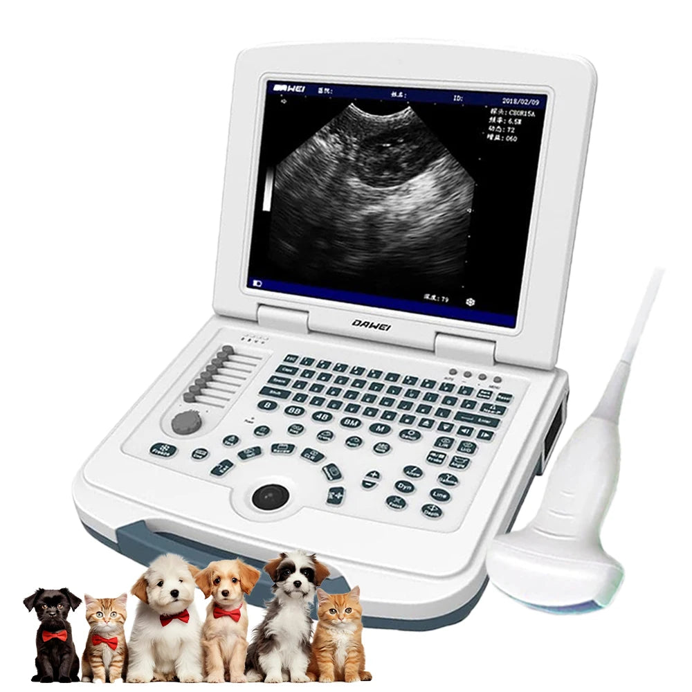 Dawei 3.5MHz Vet Portable Ultrasound Scanner for Dog Cat Pregnancy