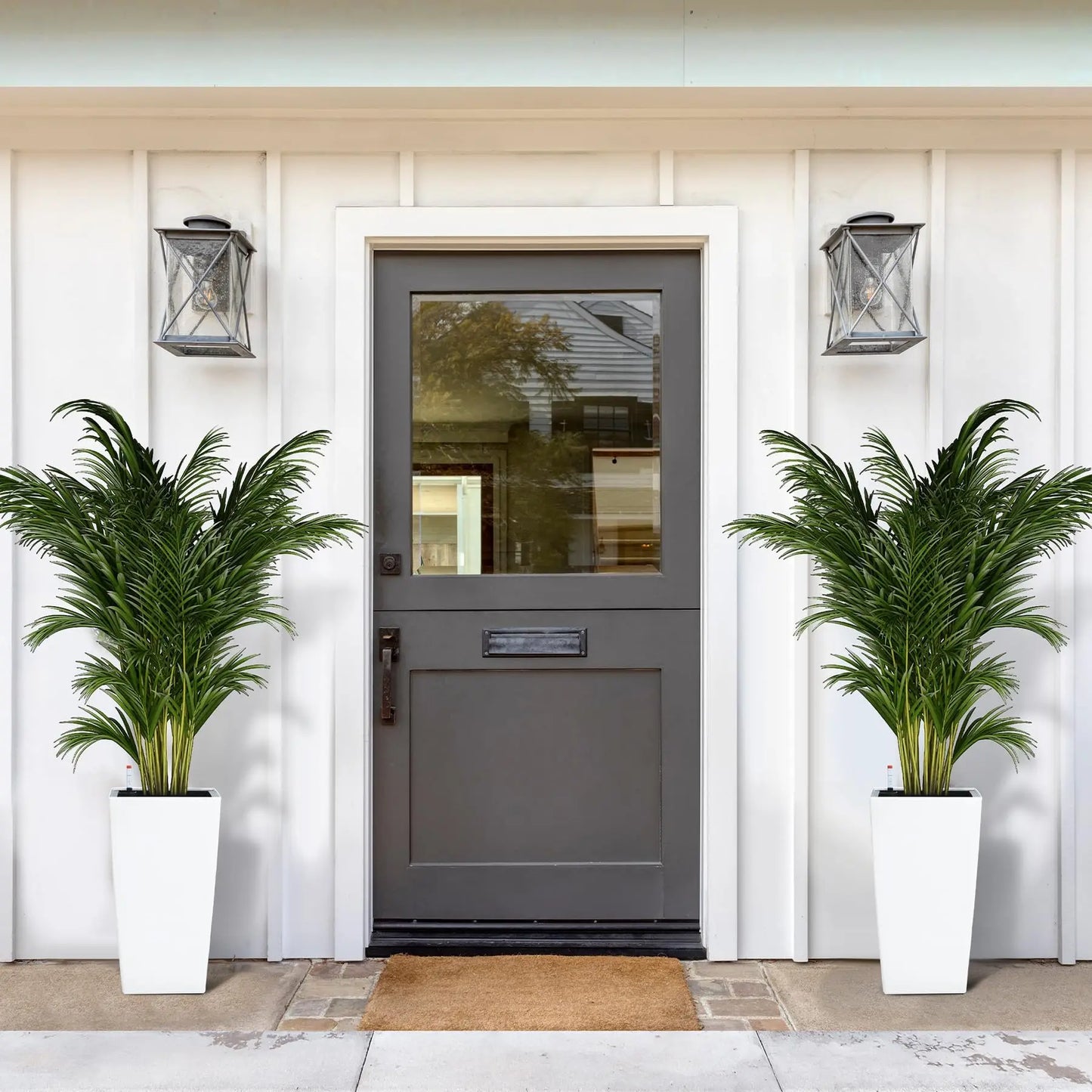 HiMISS Self Watering Planters Set For Indoor Outdoor Garden