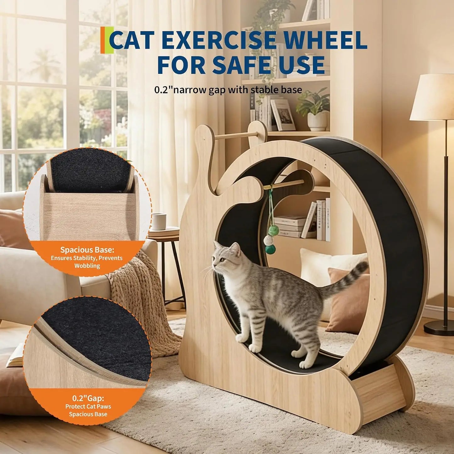 6In1 Cat Treadmill Running Wheel And Climbing Frame