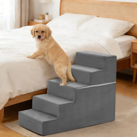 Foam Pet Stair Ramp Indoor Nonslip Steps For Small Dogs