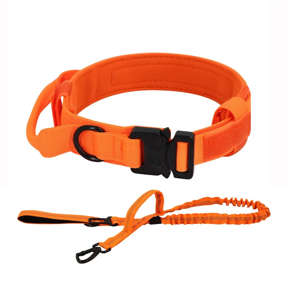 Petravel Adjustable Tactical Nylon Dog Collar Quick Release Buckle