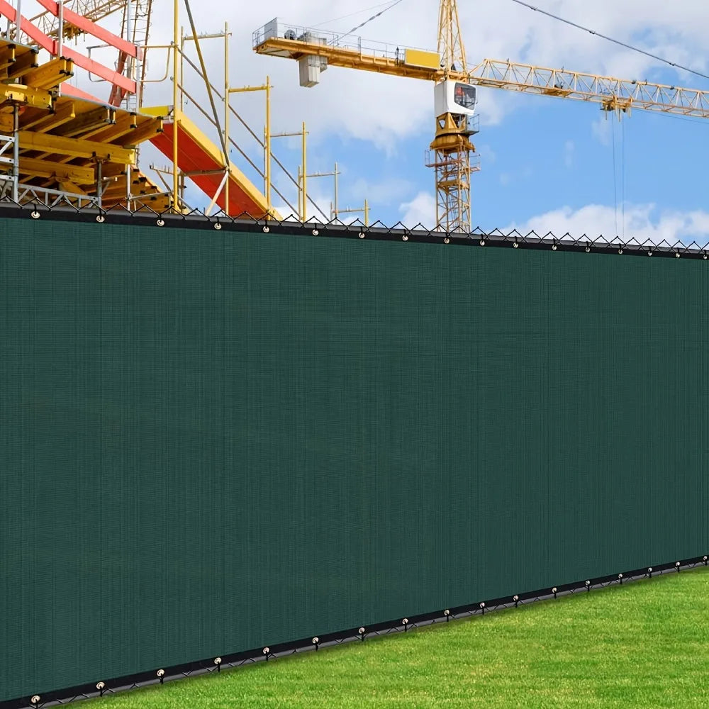Shaded Outdoor Patios, Outdoor Sunshade Nets, and Privacy Fences Made of Durable Polyethylene Netting with High Toughness and Breathable Copper Fasteners, Suitable for Porches and Patios.