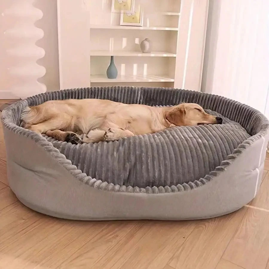 Premium Machine Washable Cotton Pet Bed For Dogs And Cats