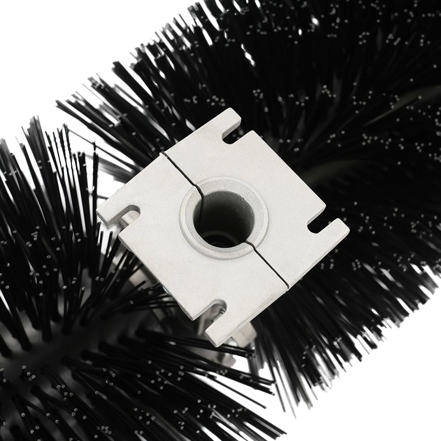 Lawn Mower Broom Head Sweeper, Rolling Brush Head, Grass Brush Snow Blower Attachment for Sweeping Snow in Gardens