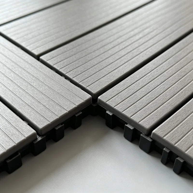 Anti Slip Interlocking Plastic Floor Tiles for Indoor Outdoor Use