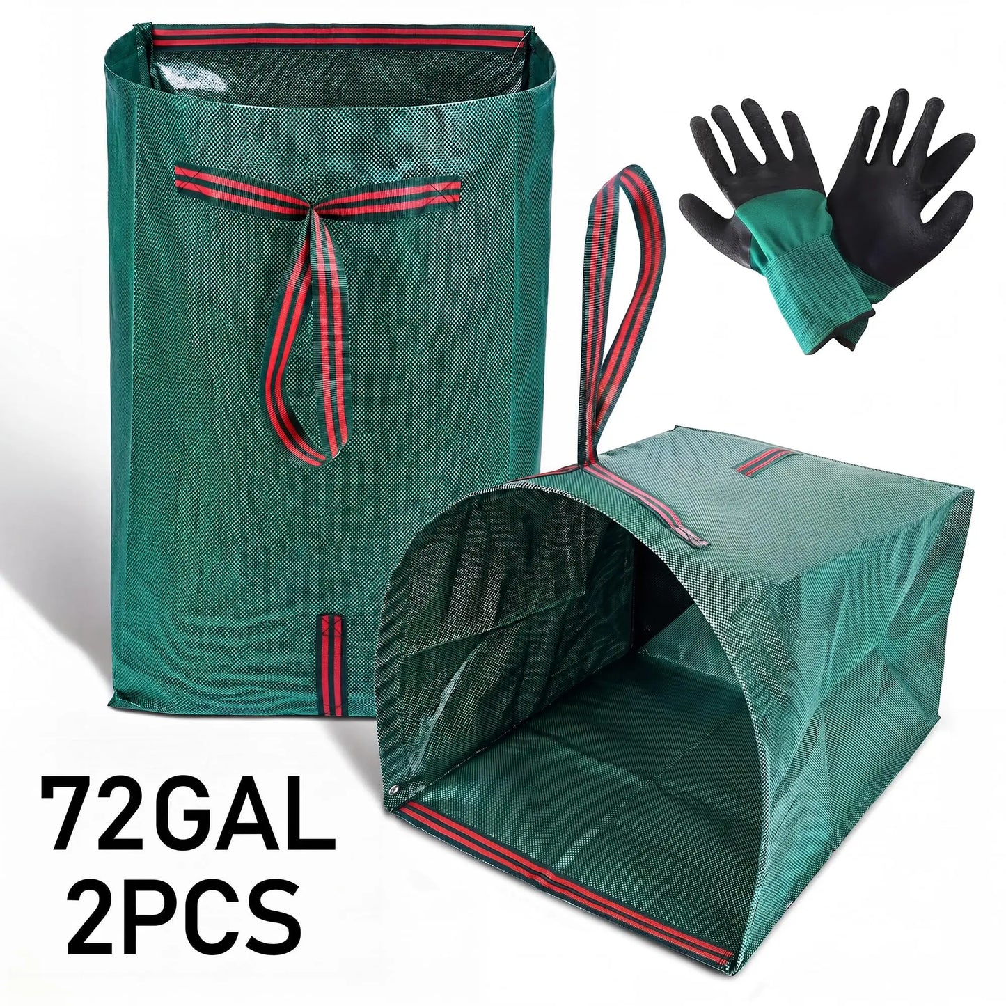 HiMISS Reusable Self Standing Yard Waste Leaf Cleanup Bags