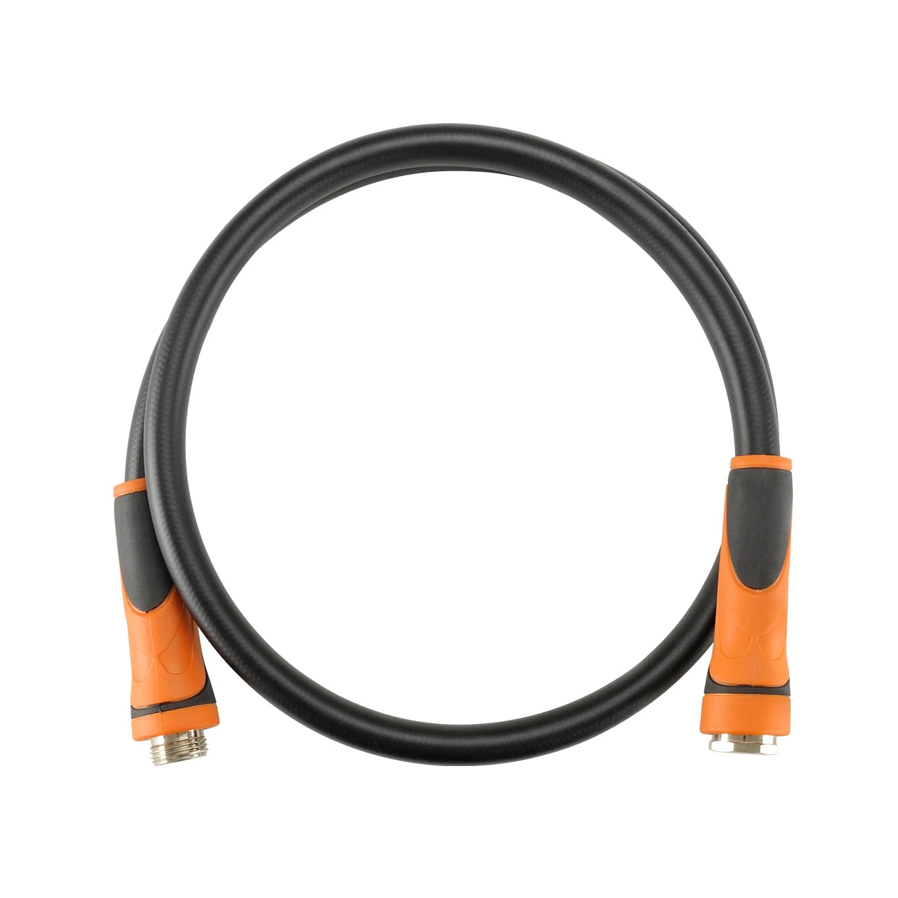 Giraffe Tools Garden Hose 5/8", Water Hose Heavy Duty, Flexible, Lightweight Hybrid Hose with Swivel Handle, 5-100ft Male to Female Fittings, Burst 600 PSI, Short Leader Hose